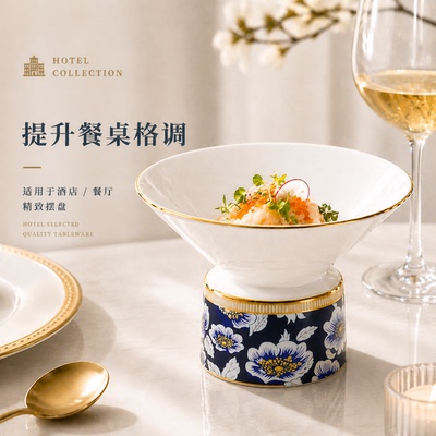 酒店甜品摆盘酒店位上餐具