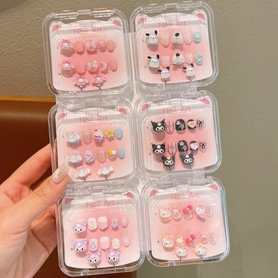 儿童款穿戴甲库洛米卡通美