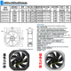 s金属轴流风机220v 热销250fzy2 380耐高温28080机柜电箱排