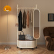 棠克可移动挂衣架落地衣帽架全身镜一体全身镜卧室衣架家用全身镜