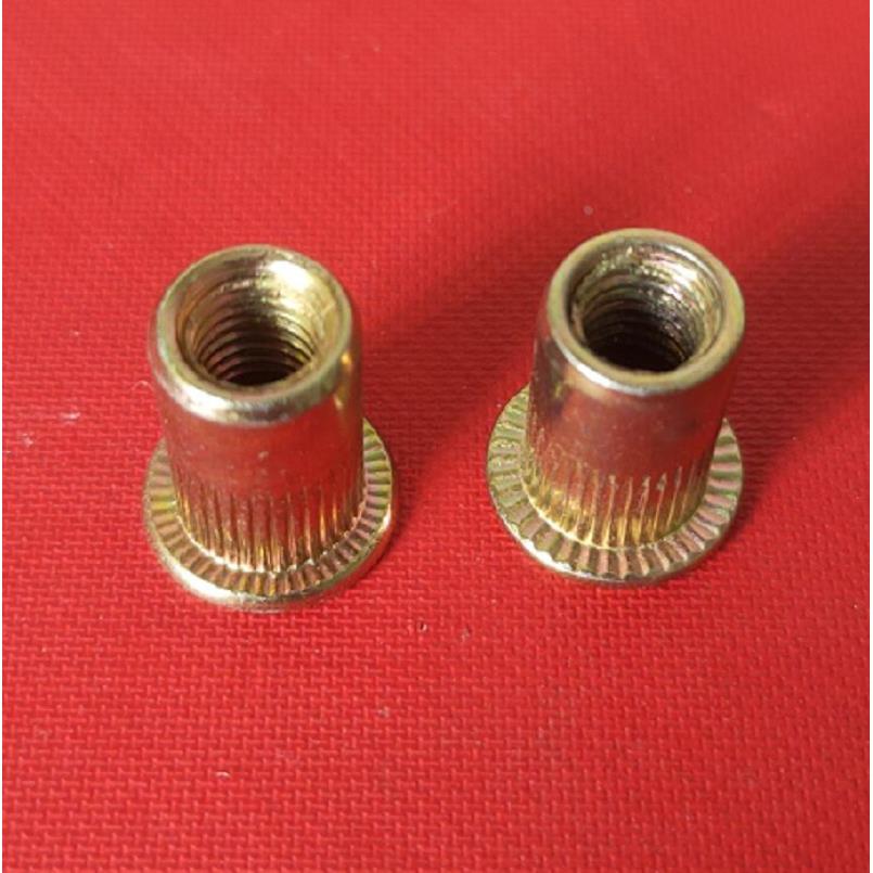 镀锌拉铆螺母装饰平头条纹拉铆螺帽家具电梯汽车M3M4M5M6M8M10M12