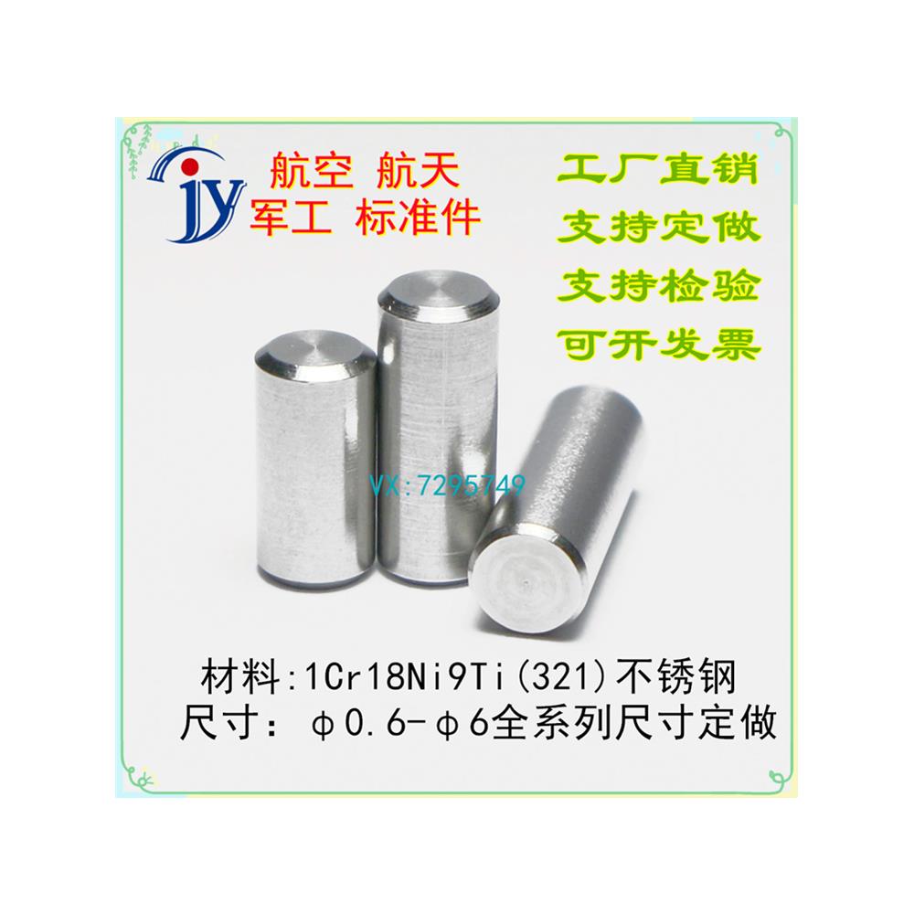 GB/T119.1-2000 圆柱销GB119.1 1Cr18Ni9Ti 不锈钢 A型B型C型D型