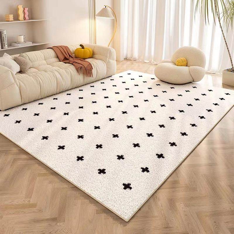 奶油风客厅大面积满铺地毯卧室耐脏隔凉地毯家用防滑仿羊绒地毯,宠物/宠物食品及用品,宠物推车,淘宝优惠券,粉丝福利购,淘宝优惠卷