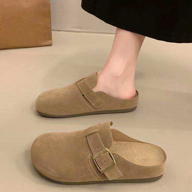 【春季新款】TT905新款百搭平底勃肯拖鞋
