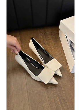 【维也娜老赵专享】AAL199-5气质尖头细跟时尚单鞋