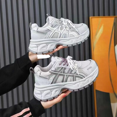 【维也娜老赵专享】LL8336高定厚底时尚运动老爹鞋