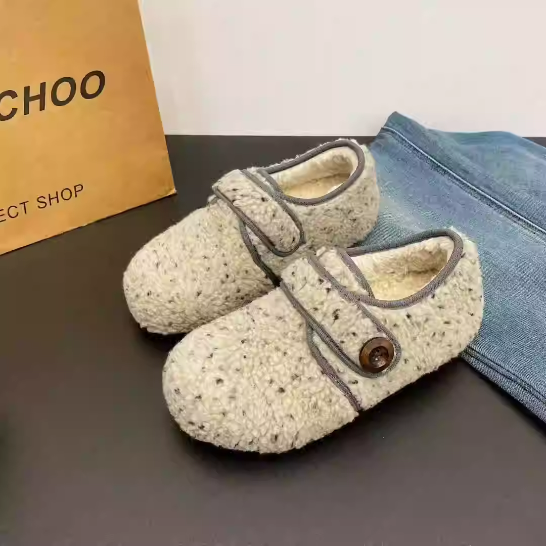 【维也娜老赵专享】BH9916新款毛呢边扣加绒勃肯雪地靴,女鞋,勃肯鞋/软木鞋,淘宝优惠券,粉丝福利购,淘宝优惠卷