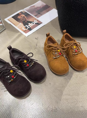 【维也娜老赵专享】AAL6-015高定反绒韩版钻饰休闲勃肯鞋