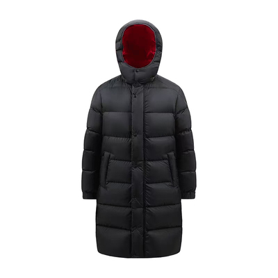 【小四粉丝专享】25新款羽绒服黑金长款女90白鸭绒羽绒服-24006