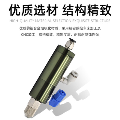 。锐翼RW-33柱塞式点胶阀大流量硅胶白胶打胶枪 UV胶黄胶复动回吸