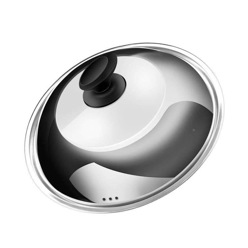 锅盖家用不锈钢可视盖子万能炒菜锅蒸锅铁锅通用28-30-32cm锅盖