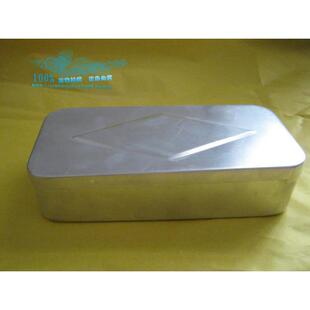 铝制方盘铝方盒铝盒 消毒盘带盖方盘托盘【无孔】