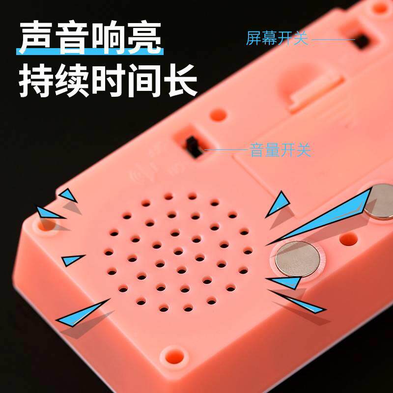 大声音倒计时器音乐响铃厨房大屏幕背光定时大音量老人做饭提醒器