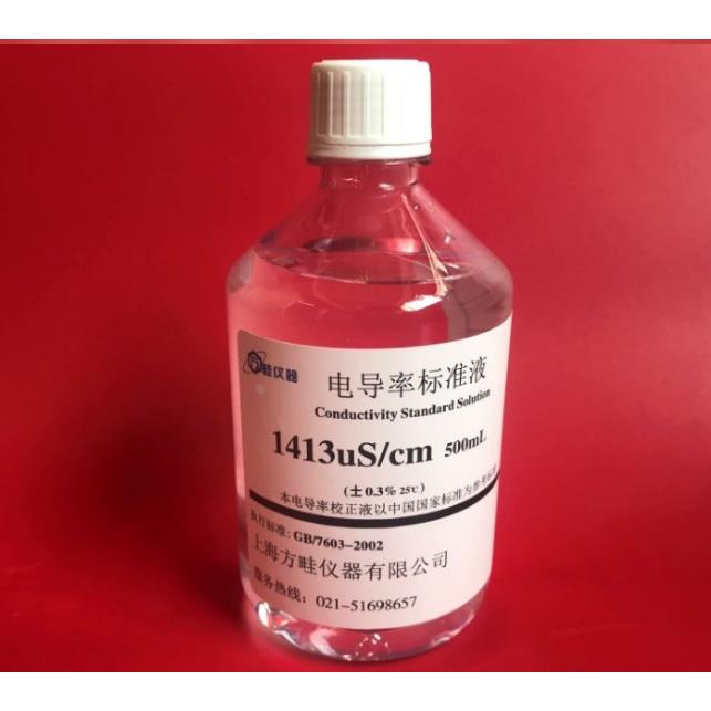 500ML电导标准液/1413μs /cm/电仪导仪/12.88ms /cm/84μs /cm