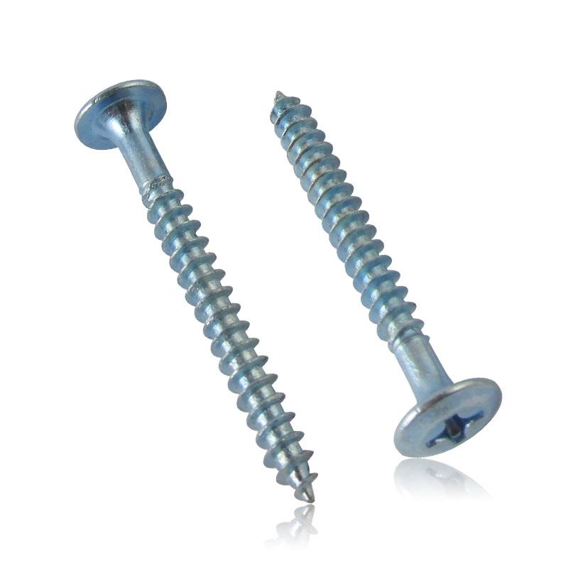 自攻钉镀锌十字平头自钻彩钢瓦铁皮自功螺丝钉子自贡钻尾木螺钉M5