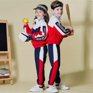 中小学生校服春m秋套装 新款 儿童班服运动三件套幼儿园园服老师定