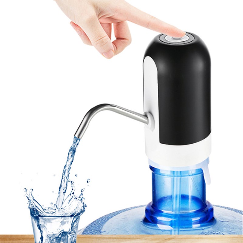 电动桶装水自动抽水器纯净水桶上水器充电家用矿泉U水饮水机压水