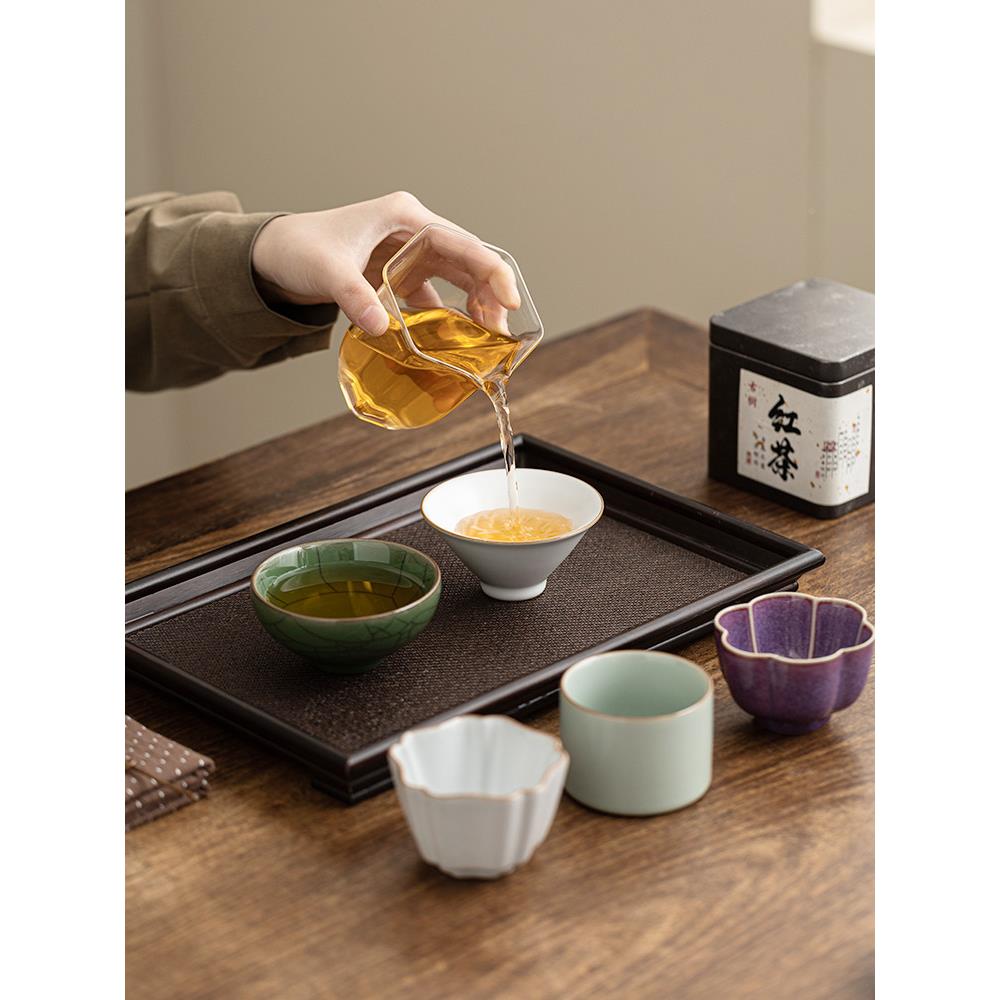 五大名专窑套装功夫具主人杯品茶茗杯RS-wb-00陶瓷杯茶送礼长辈喝