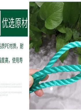 3--10MM胶丝塑料绳大聚乙烯尼龙广告打包捆子绳绑绳园艺棚BAF绳50