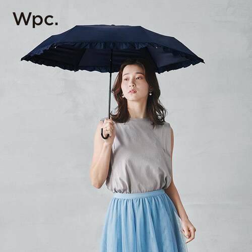 w遮pc防晒伞折叠晴雨两小用女遮阳伞抗801-134U弯钩巧可携式V三折