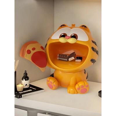 加菲猫可爱现入户口钥匙关收纳玄摆件装饰PNK代简约风高档级置门