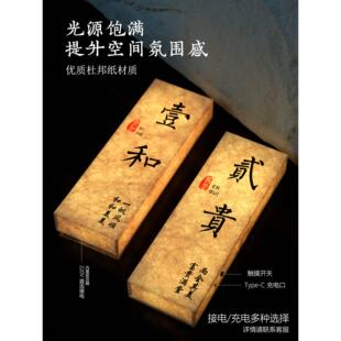 邦纸亚制力发光杜门牌定做酒店KUE克民宿茶室门牌定包厢餐厅棋牌
