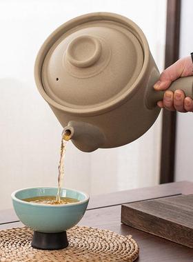 汤、砂锅中药家专CQY用锅、老式汤锅、用汤锅、原烧陶、无釉锅、