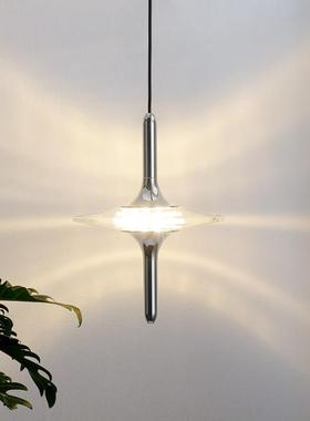 卧室床头星小吊关灯气玄过道飞碟FEC吊线 线灯背景墙氛灯星装饰入