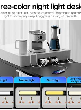 1插3A英标插国际板通用排插插英标56265排多功能PD快充接线板英式