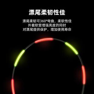 鹤电子漂超敏浮YP.SHYMZ漂亮纳米芦苇浅水超日夜灵神两用夜光鱼漂