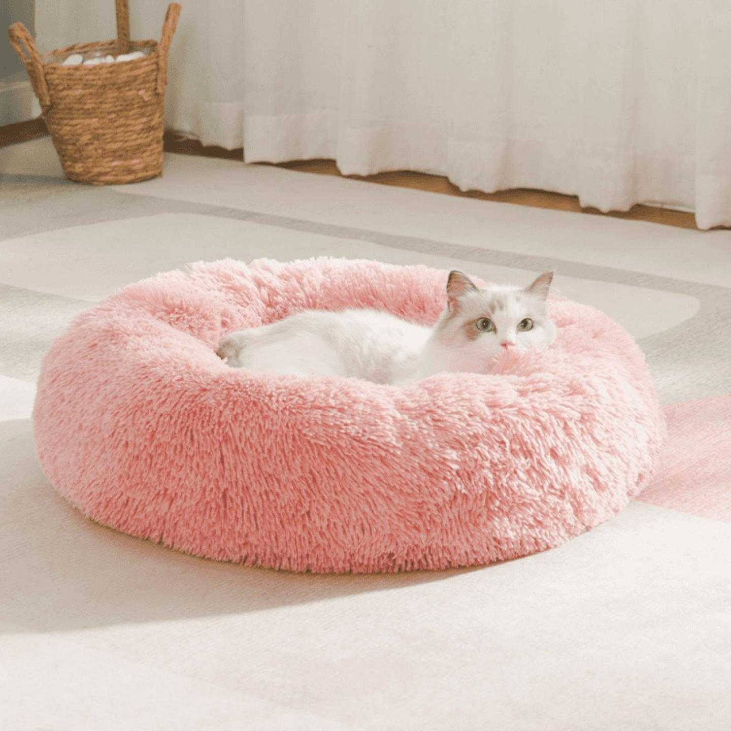 猫窝四季通用冬季保暖深度睡眠窝宠物床猫咪垫子冬天狗窝保暖用品