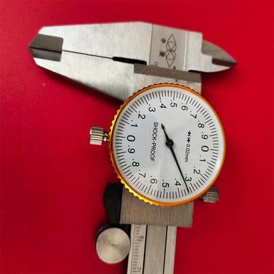 带表卡尺0-300mm高精度0-150-200不锈钢工业级油代表游标卡尺