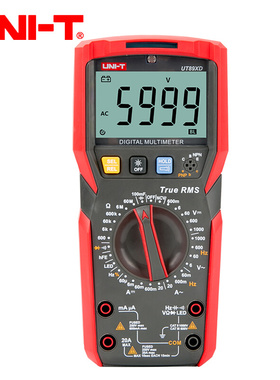 。优利德UT89X/XD/89XE真有效值数字万用表高精度防烧专业NCV万用