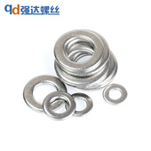 316不锈钢华丝平垫片介子垫圈加大加厚圆形M1.6M2M3M4M5 304