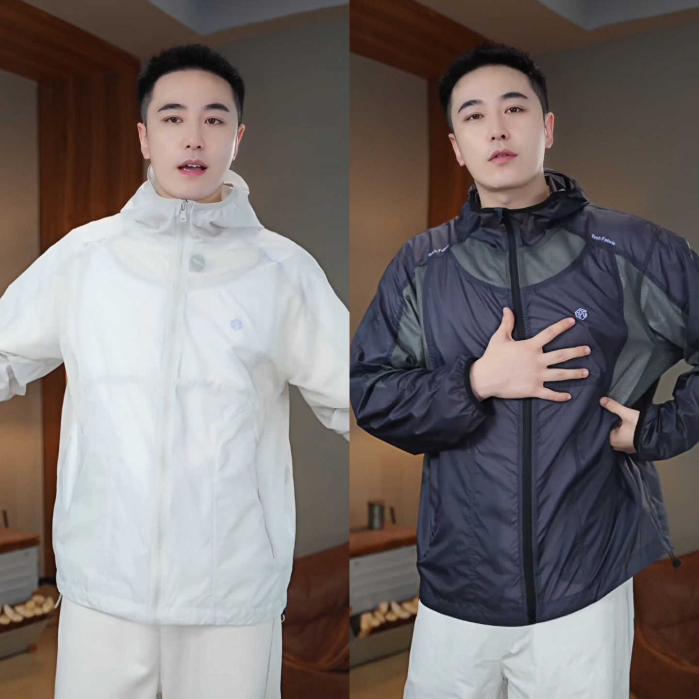 男士休闲百搭夏季高品质新款轻奢时尚痞帅高级感潮流夹克长袖外套