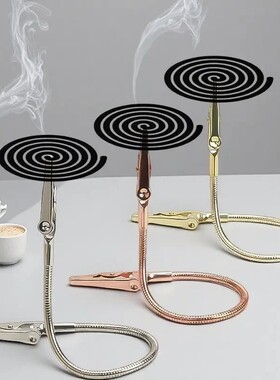 3个装】蚊香双头鳄鱼夹造型多功能家用其他鳄鱼夹蚊香夹防水材料