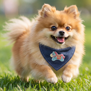 狗狗口水巾宠物猫咪围脖小猫猫咪生日装扮配饰西高地围巾小狗围兜