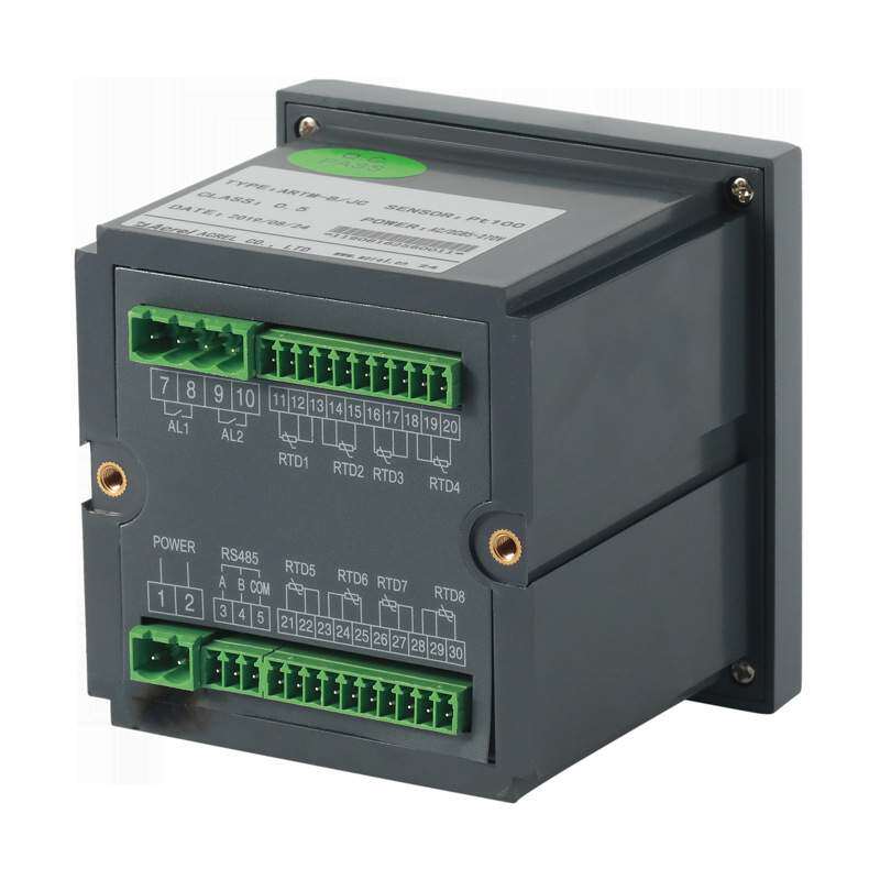 安科瑞ARTM-8智能温度巡检仪低压开关柜变压器电机绕组测温显示