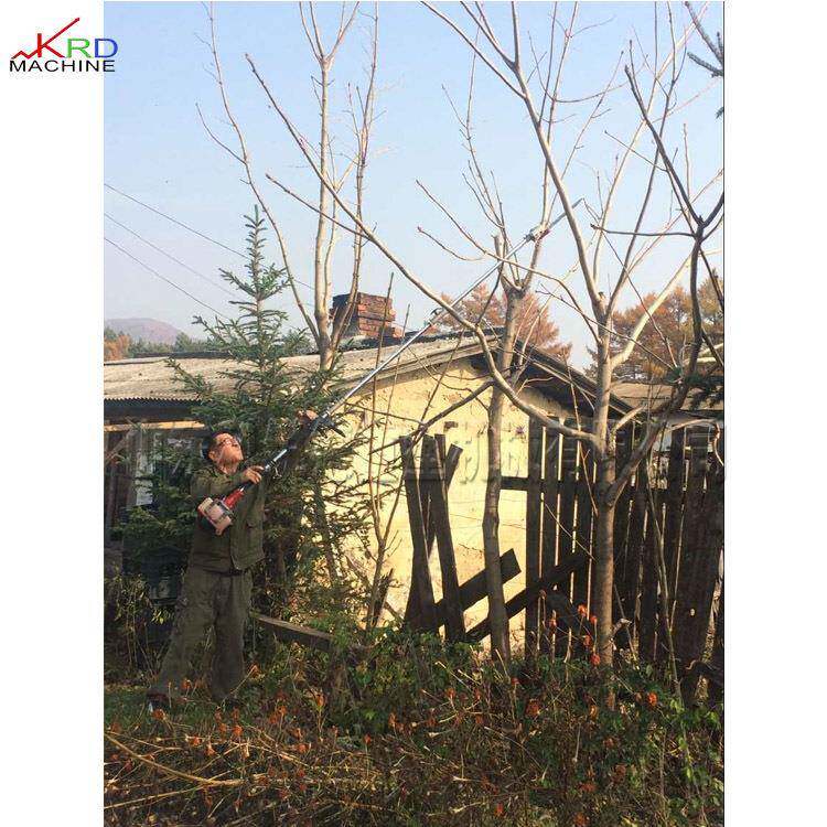 小型汽油背负高枝锯手拉反冲式高空修枝剪园林果树林木剪枝工具