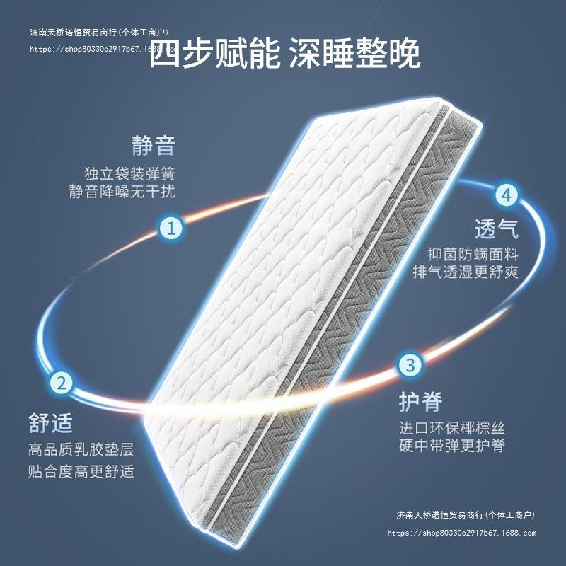 床垫椰棕厚20cm天然椰棕垫家用乳胶弹簧硬垫子CD189