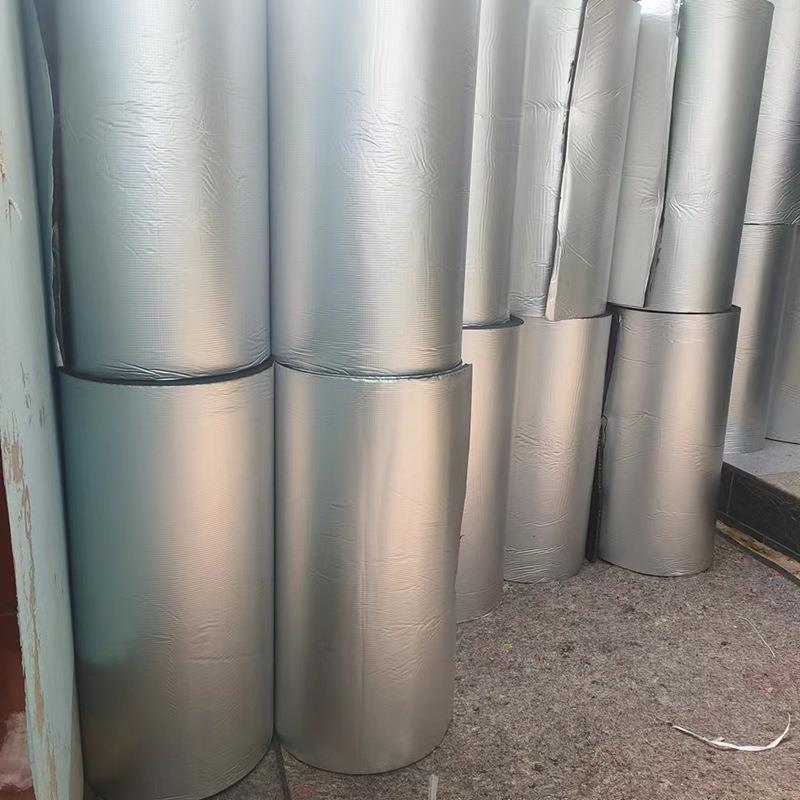 防火自粘屋顶保温材料阳光房顶棚铝箔水管隔热板珍珠棉防火隔热