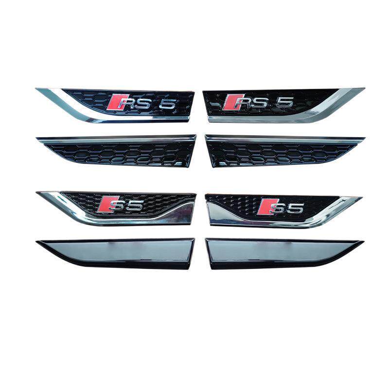 17-24款奥a迪a3a4a5a7L改装s3457rs3457款侧标车门侧标车门叶子板