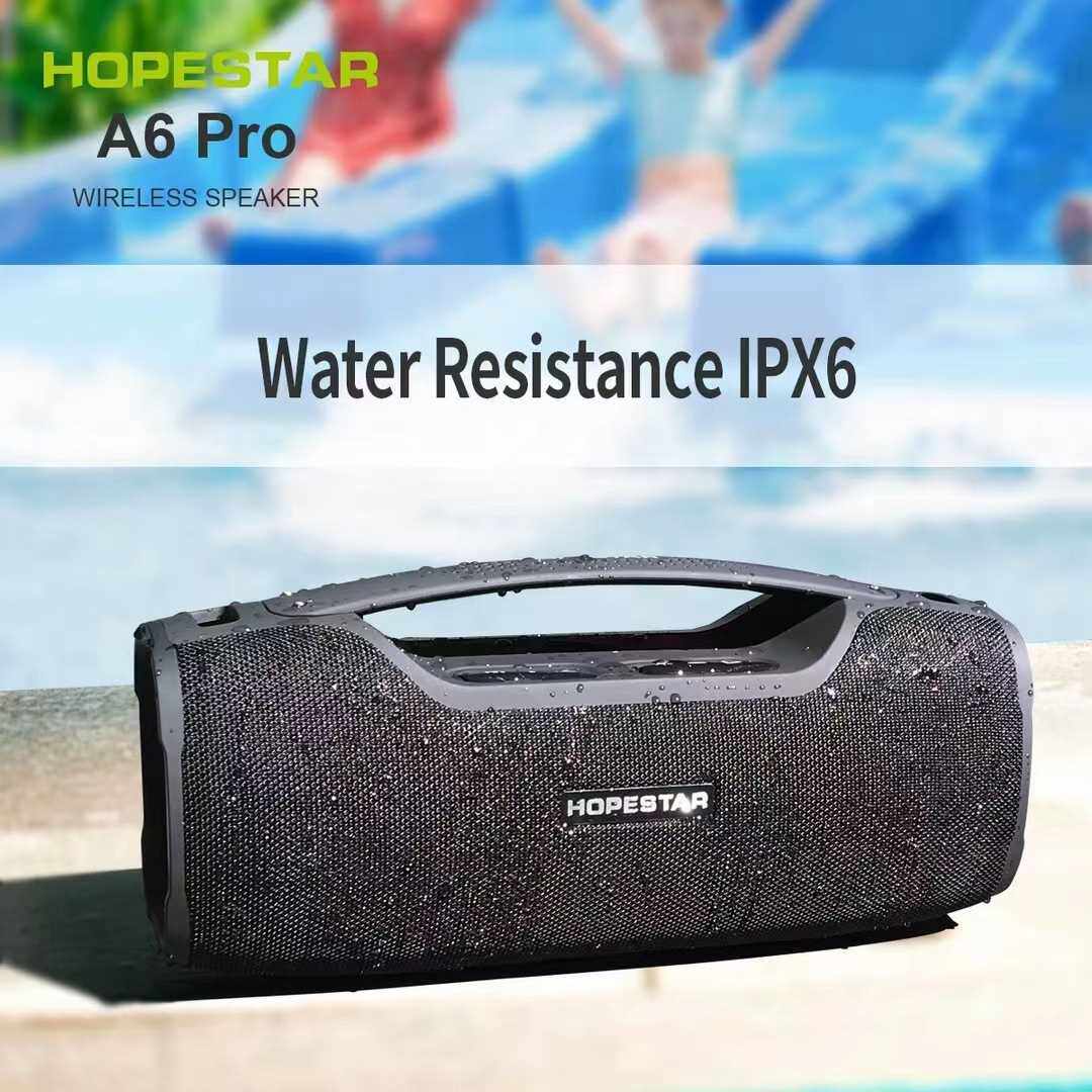 hopestar-a6proi蓝牙音箱新款led户外重低音炮tws无线蓝牙音响