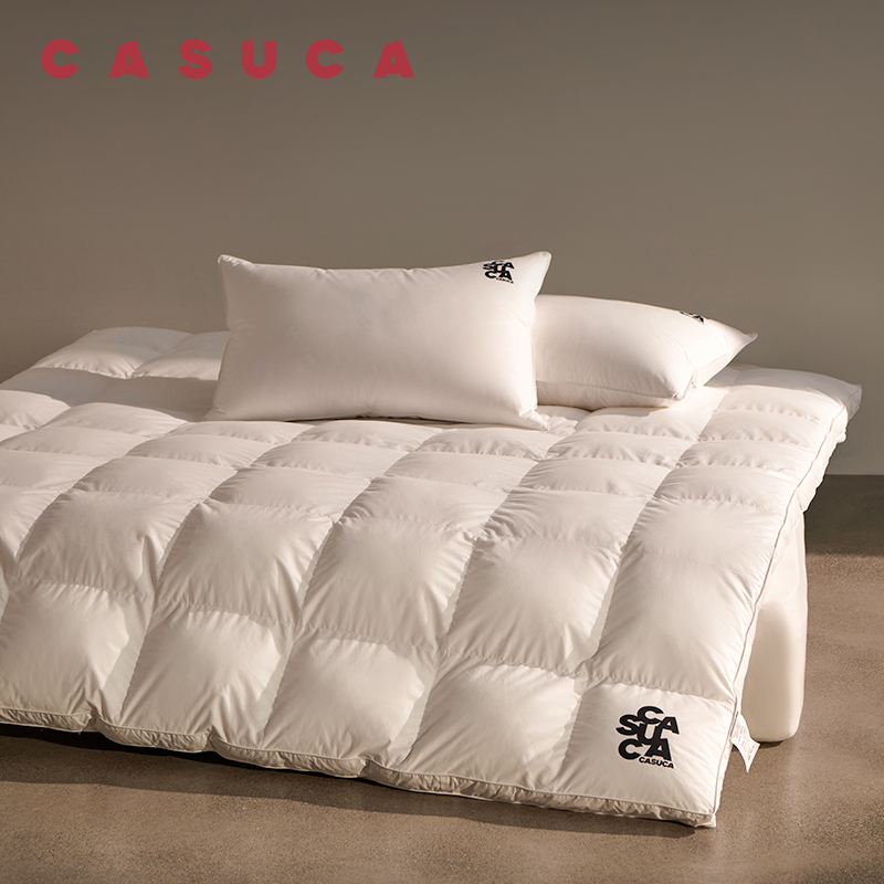 CASUCA鹅毛软垫100%新疆棉面料