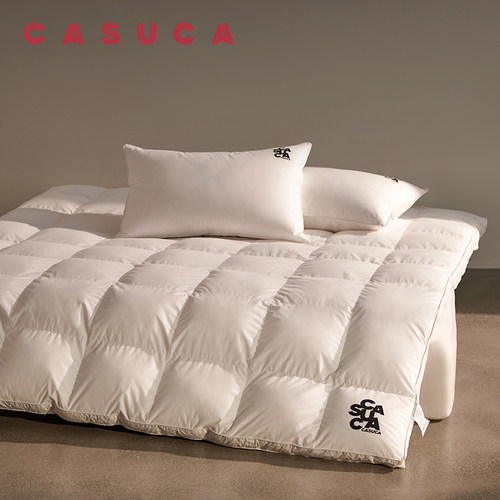 CASUCA鹅毛软垫100%新疆棉面料