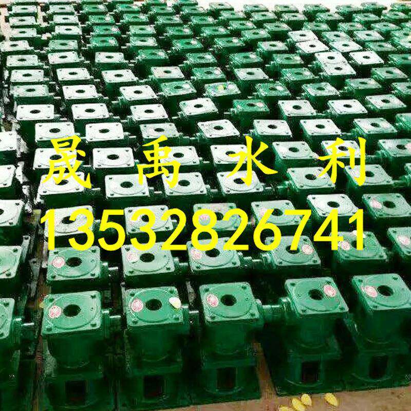 广东汕头螺杆启闭机铸铁闸门截洪渠支流QL-1吨侧摇式螺杆启闭机