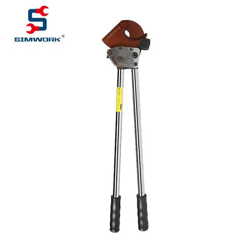 简工智造（SIMWORK）钢绞线剪断线钳铜铝铠装线缆剪齿轮式断线钳