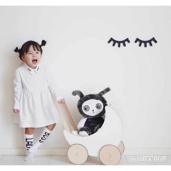 儿童手推车婴幼儿学步车购物车防侧翻过家家收纳小推车学走路玩具
