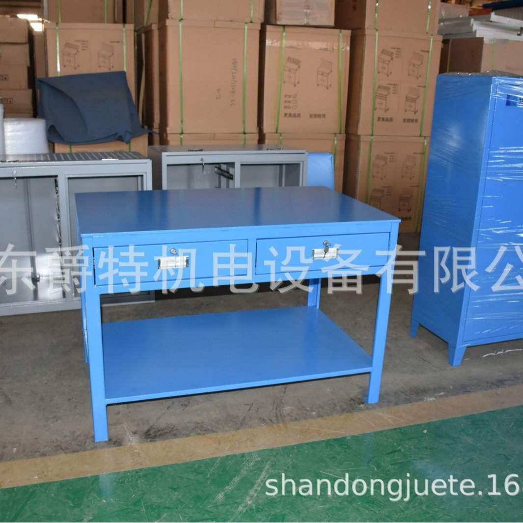 爵特机电重型工作台钳工台钢板适用机械飞模修模台组装操作台工具