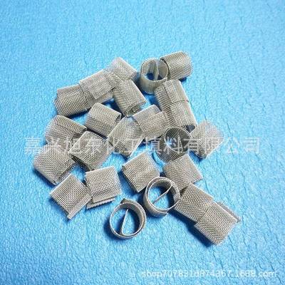 10*10mm不锈钢西塔环敌克松填料Q型网环填料实验室填料